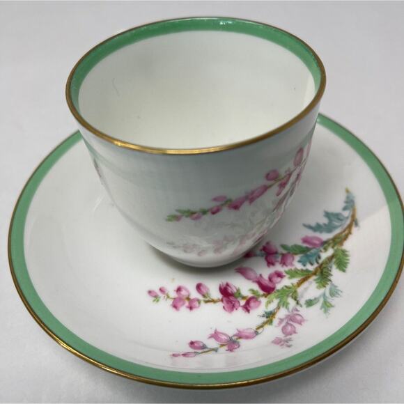 Royal Doulton Bell Heather Demitasse Coffee Tea Cup 4788 Espresso Circa 1940s - Picture 8 of 11